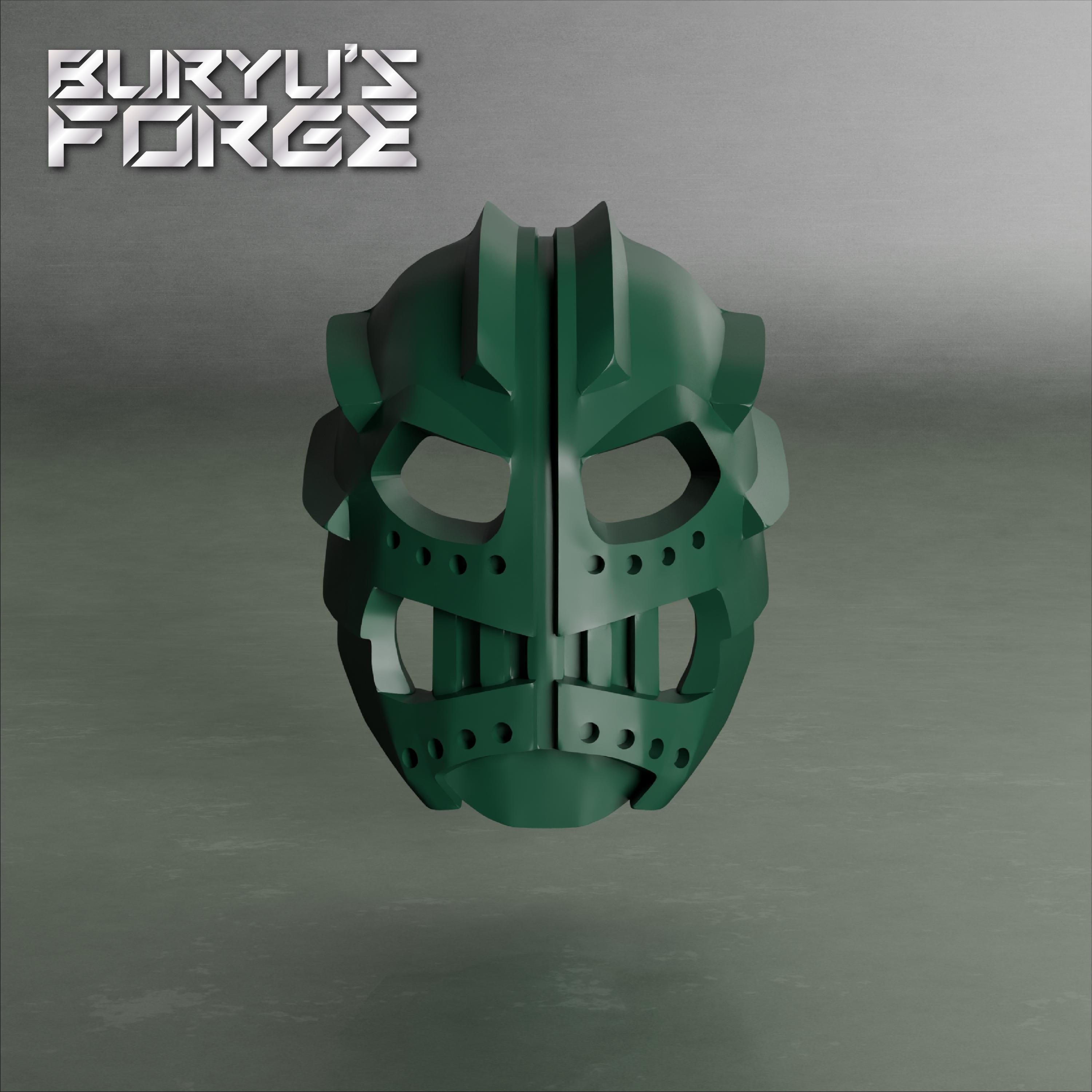 Mask of Telepathy | Great Suletu KhingK Ver., Dark Green, Metru Green