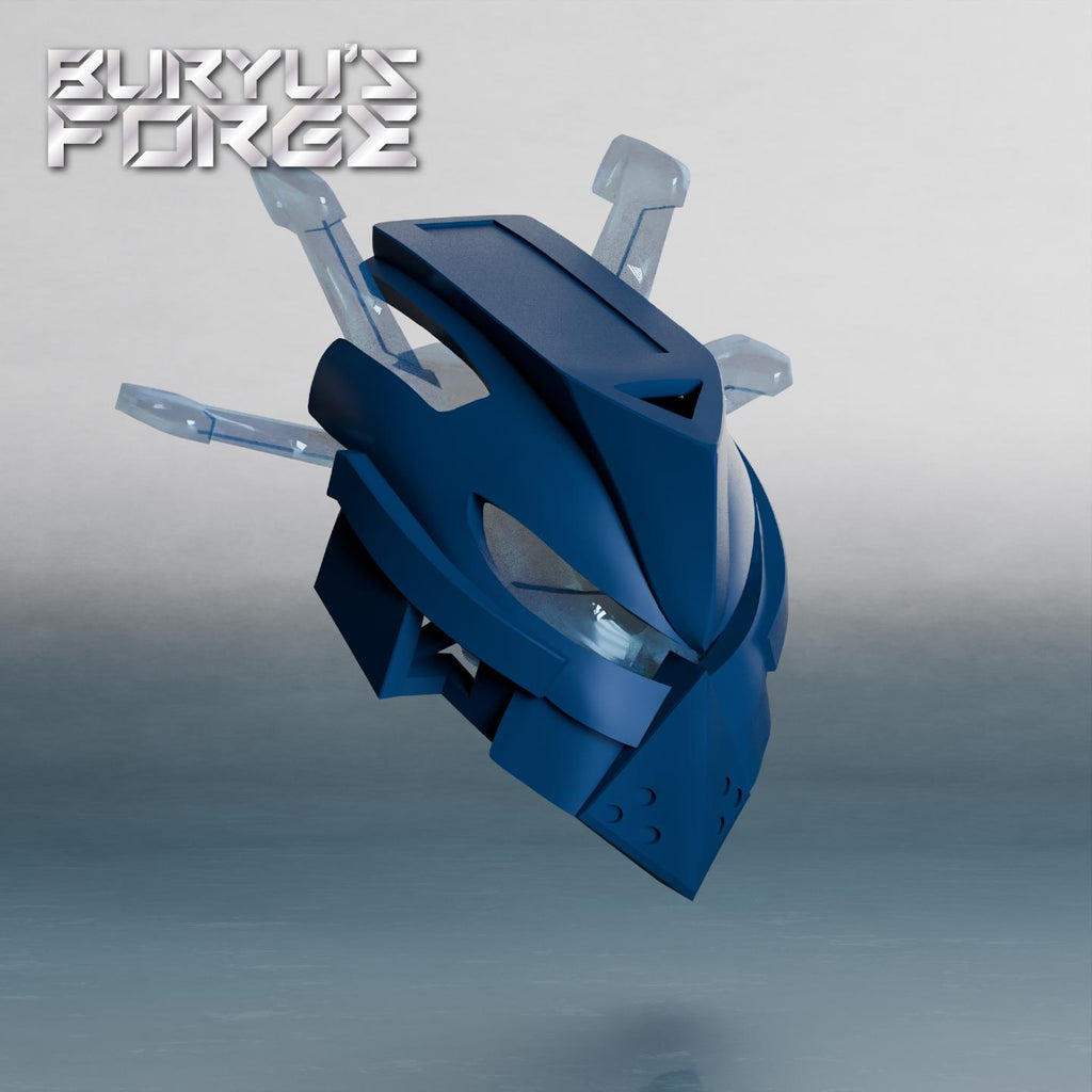 Pilot Adaptive Mask of Waterbreathing | Kanohi Kaukau, Blue