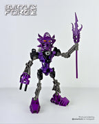 Toa Voriki [PRE-SALE] | BIONICLE Custom Kit, Mask and Tools, Purple